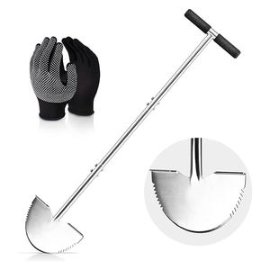 Bordeadora de césped de jardín de acero inoxidable duradero con <span class=keywords><strong>plataforma</strong></span> de pie, nuevo producto, herramienta de <span class=keywords><strong>pala</strong></span> - Product Image 5