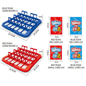 <span class=keywords><strong>Jeu</strong></span> éducatif pour la famille des enfants et des adultes <span class=keywords><strong>Jeu</strong></span> <span class=keywords><strong>de</strong></span> société <span class=keywords><strong>de</strong></span> cartes nominatives Devinez pour qui Jouet pour s'amuser et apprendre - Product Image 3