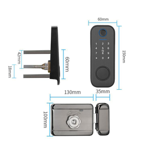 Tuya TTlock APP Controlled <strong>Double</strong> <strong>Side</strong> Cylinder Fingerprint Digital <strong>Keyless</strong> <strong>Door</strong> <strong>Lock</strong> <strong>Double</strong> Intelligent Electronic Outdoor <strong>Lock</strong> - Product Image 5