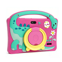 Nueva Tablet PC Android 12 con Pantalla IPS de 7 Pulgadas, Procesador Allwinner de Cuatro Núcleos, WiFi, Aplicaciones Educativas Preinstaladas, Certificación ROHS, para Niños