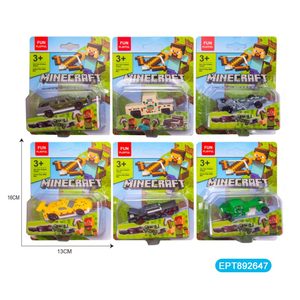 EPT-Minicoches de juguete inspirados en <span class=keywords><strong>Minecraft</strong></span>, artículos de aleación de dólar, promoción de tienda pequeña, juguetes de un dólar para niños - Product Image 5