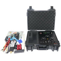 Detector de Metales Subterráneo Portátil EPX10000 con Pantalla LCD, 8 Horas de Duración de la Batería, Rango de Detección de 50 m, Frecuencia de 433 MHz, 1 Año de Garantía, Color Negro