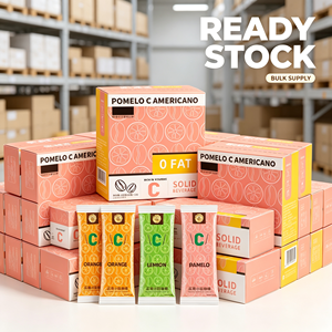 <span class=keywords><strong>Café</strong></span> instantané Americano saveur <span class=keywords><strong>Pamplemousse</strong></span> Orange Citron, Grains d'Arabica purs, Boost de Vitamine C pour chaque tasse - Product Image 6