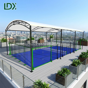 LDK Sports Equipment Indoor Panoramic Cancha De Padel Proveedor Hierba Artificial Pista De Padel Personalizada Con Techo - Product Image 6