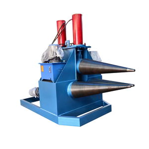 Machine à cintrer hydraulique à trois rouleaux à tête conique pour la fabrication de cônes, modèle très demandé en gros - Product Image 2