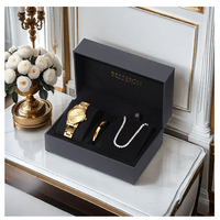 Livraison Gratuite - Nouvelle Montre Tendance pour Femme avec Bracelet de 22 mm - Montre-Bracelet à Quartz Mignonne - Cadeau d'Anniversaire Idéal pour Dames - Logo Personnalisé