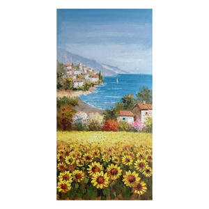 Grand art mural de peinture à l'huile abstraite fait à la main <span class=keywords><strong>musée</strong></span> peinture fine peinte à la main art de fleurs célèbres - Product Image 1