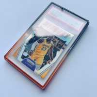 Protection antichoc en TPU couleur arc-en-ciel avec plaque en PC pour cartes à collectionner gradées P, S, A BGS CGC – Étui de protection pour cartes sportives – Accessoires