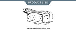 Mesa de masaje de belleza de Spa eléctrica infrarroja para masaje de cama de agua moderna de lujo profesional para salón de belleza y uso al aire libre - Product Image 5
