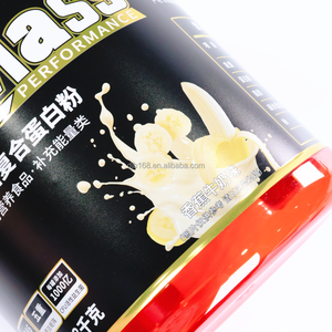 Tùy chỉnh in nhãn kim loại lá UV Glossy nutraceutical chai nhãn cho Whey Protein lọ - Product Image 6