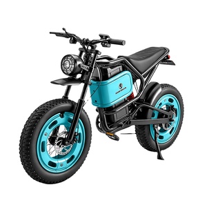 Vélo électrique ultra <span class=keywords><strong>longue</strong></span> portée 48V 800W/500W avec moteur sans balais, double batterie, moto électrique pour adultes, <span class=keywords><strong>autonomie</strong></span> >60 km pour de longues distances - Product Image 1