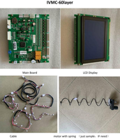 Carte mère principale pour distributeur automatique TOTEM IVMC19 avec port USB, accessoires complets, fil de moteur 660, écran LCD 7 pouces, clavier et lecteur de billets