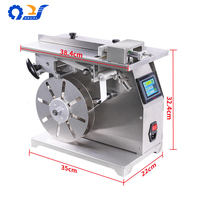 Machine d'étiquetage automatique d'angle droit pour boîtes en carton