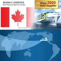 Cina trasporto di mare agente di trasporto contenitore di tasso di costo di trasporto per il canada Vancouver Montreal Toronto Calgary Edmonton dalla cina