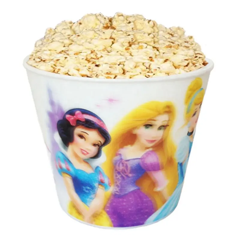 Seau de pop-corn 3d, tasse IML