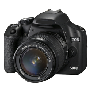 Cámara DSLR <span class=keywords><strong>Canon</strong></span> <span class=keywords><strong>EOS</strong></span> <span class=keywords><strong>500D</strong></span> Vintage con Sensor CMOS de Video HD, Compatible con Tarjetas SD, Diseño Compacto para Uso Diario - Product Image 1