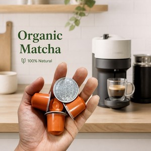 Cápsulas de Matcha Orgánico de Alta Calidad Compatibles con Máquinas Dolce Gusto, Varios Sabores, Se Admite Suministro de Marca Privada al por Mayor - Product Image 1