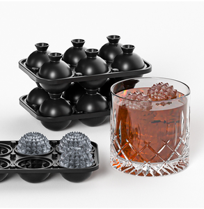 Hot Bán Buôn Thực Phẩm Cấp Dễ Dàng Phát Hành Silicone Sáu Liên Kết Kim Cương Hình Silicone Ice <span class=keywords><strong>Cube</strong></span> Khuôn Cho Whiskey Cocktail - Product Image 2