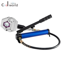 Pince à sertir hydraulique portative séparable avec pompe en aluminium, kit d'outils de sertissage pour climatisation A/C