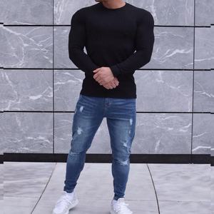 T-shirts pour hommes de haute qualité, manches longues, 210 g/m², 100 % coton, t-shirt pour hommes, manches longues - Product Image 4