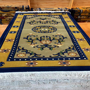 超羊绒优质编织羊毛地毯西藏设计水洗客厅尼泊尔寺庙大厅区域地毯 - Product Image 6