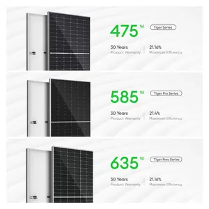 Precio al por mayor Jinko N Tipo Panel solar 550W 575W 580W 600W Watt Eu Almacén Uso en el hogar Paneles solares de energía con alta eficiencia
