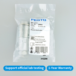 Vanne anti-retour pilotée FESTO HGL, vanne de contrôle pneumatique pilotée pour l'automatisation industrielle et les circuits pneumatiques - Product Image 5