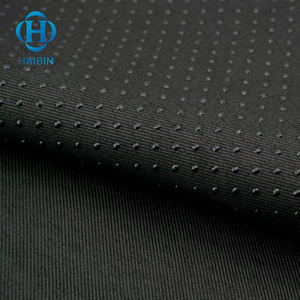 100% polyester anti-dérapant taffetas <span class=keywords><strong>tissu</strong></span> écologique Oxford goutte à goutte <span class=keywords><strong>en</strong></span> plastique anti-dérapant couvre-chaussures pour filles pour rideaux - Product Image 2