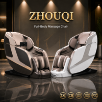 Fauteuil de massage 3D SL Track avec airbag, rouleaux de massage des mollets, massage des pieds, extension automatique, chauffage, haut-parleurs Bluetooth, télécommande tactile
