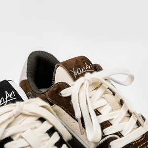 Baskets basses décontractées de haute qualité pour femmes, personnalisables en usine avec logo de marque, semelle intérieure en caoutchouc et maille, pour le printemps et l'hiver - Product Image 5