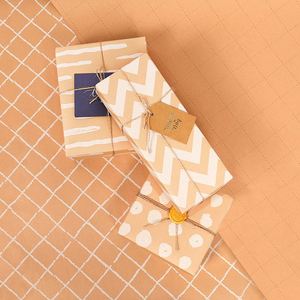 Wholesale 80g Birthday Brown Kraft <b>Paper</b> <b>Tissue</b> 43*300cm Gift Luxury Custom Packaging Wrapping <b>Paper</b> Roll - Product Image 3