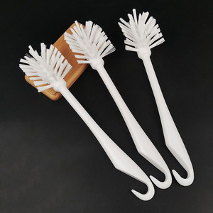 Brosse à bouteille en nylon 2025 pour ustensiles de cuisine, à large ouverture, pour bocaux, bouteilles et gobelets à large ouverture, avec long manche - Product Image 3