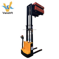 Chariot élévateur électrique compact VANELIFT 1200kg 1500kg 2000kg, hauteur de levage 4m 3.5m 3m 2.5m 2m 1.6m, transpalette élévateur à fourches CE