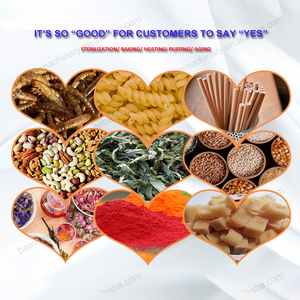 Four à micro-ondes industriel pour la cuisson des larves BSF, des vers de farine, des larves de mouches, machine de séchage - Product Image 3