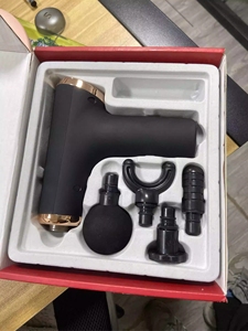 <span class=keywords><strong>Pistolet</strong></span> de <span class=keywords><strong>massage</strong></span> sans fil portatif le plus vendu, confortable, pour les muscles profonds et le corps entier, avec fonction musicale et télécommande sans fil - Product Image 3