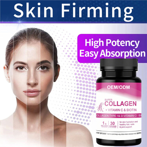 Capsule di Peptidi di Collagene Marino, Supporto per la Salute della Pelle, <span class=keywords><strong>Vitamina</strong></span> <span class=keywords><strong>C</strong></span>, Acido Ialuronico, Antiossidante, Integratore Alimentare - Product Image 5