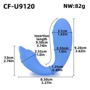 Vibrador de Silicona CF-U9120 Fantasy Fox para Punto G, Estimulador Vaginal y Clitoriano, Vibrador en Forma de Huevo 100% Impermeable para Masturbación Adulta - Product Image 6