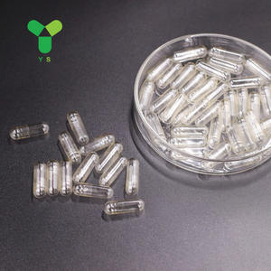 YS Taille 0 Capsules vides imprimées transparentes 00 Capsules de gélatine séparées - Product Image 2