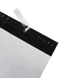 Bolsas de polietileno personalizadas de calidad, material de plástico blanco, para mensajería grande