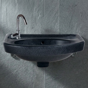 White round wash basin bathroom <b>corner</b> sinks modern aluminium wash basin Twyford - Product Image 2