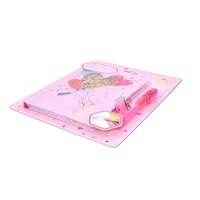 Journal intime avec serrure secrète à couverture rigide personnalisée avec clé et stylo pour les enfants ensemble de papeterie en gros