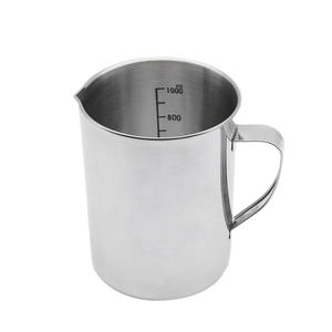 Tasse à mesurer en acier inoxydable, 2000 ml, graduée, résistante à la chaleur, pour usage domestique et hospitalier - Product Image 2