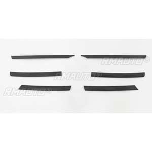 Pour Volkswagen Tiguan L 2017-2021 Accessoires Extérieurs Grilles de Calandre Sportives Grilles de Pare-chocs Autocollants de Calandre Avant Kit Carrosserie - Product Image 4