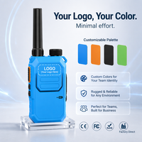 XUNLIBAO Mini talkie-walkie, petit radio bidirectionnel analogique portable UHF X3-2, OEM ODM, logo personnalisé, léger, rechargeable par USB Type-C