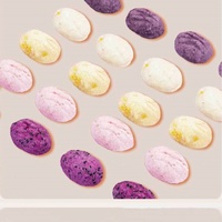 Nouvelle arrivée Snacks croquants populaires Saveur de noix de coco Fruits lyophilisés croquants Fraise myrtille mangue