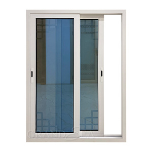 Mới phát hành thiết kế hiện đại cao an ninh trắng 36x48 cửa sổ trượt tùy chỉnh đôi tráng men ngang trượt cửa sổ cho ngôi nhà - Product Image 1