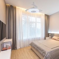 Lustre moderne de luxe 42 pouces avec pales rétractables et pliables, ventilateur de plafond LED BLDC 220V à économie d'énergie avec lumière