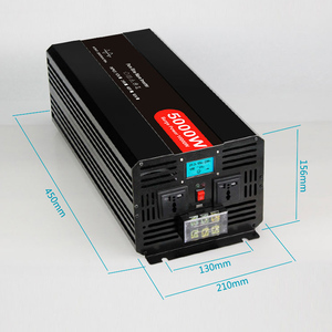 Onduleur solaire haute efficacité pour <span class=keywords><strong>climatiseur</strong></span>, <span class=keywords><strong>5000</strong></span> w, 24 v, onde sinusoïdale pure, 5kw - Product Image 1
