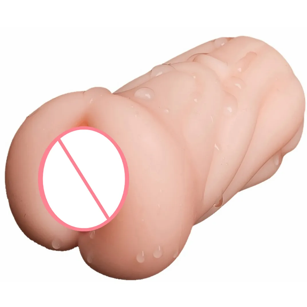 Goede Prijs 200G Volwassenen Sex Man Siliconen Mini Sex Toy Masturbator Realistische Vagina