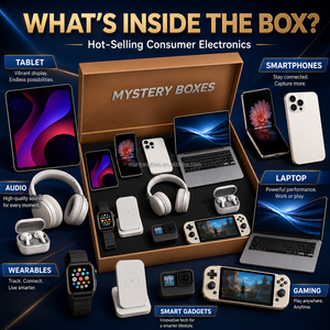 Caja Misteriosa Lucky Tech 2026 <span class=keywords><strong>de</strong></span> <span class=keywords><strong>Amazon</strong></span> con Electrónicos, Audífonos, Cargador, Reloj Inteligente, Paquete <span class=keywords><strong>de</strong></span> Suministros <span class=keywords><strong>de</strong></span> Boutique - Product Image 2